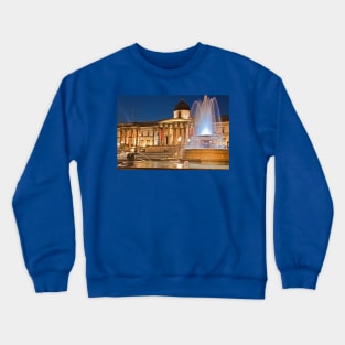 Trafalgar Square. London. England Crewneck Sweatshirt